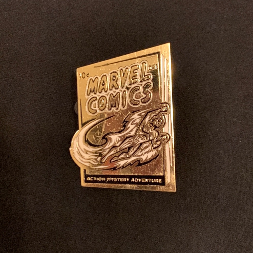 Marvel comics action mystery adventure Disney trading pin D23